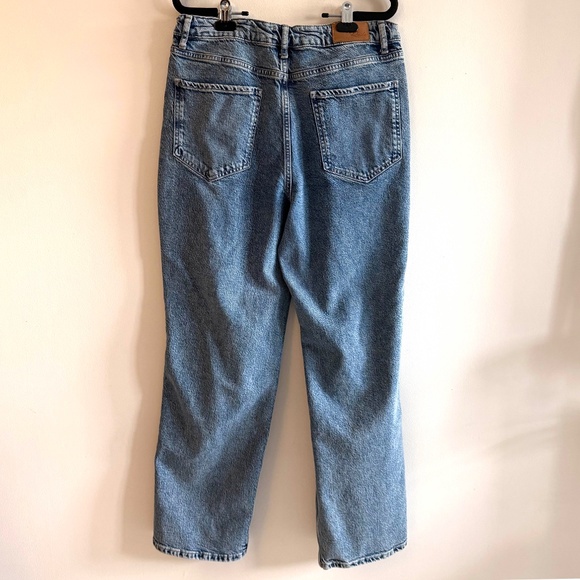 Rails Topanga Straight Jeans Women’s 32 Light Wash 90s Vintage Minimalcore Denim - Picture 4 of 11